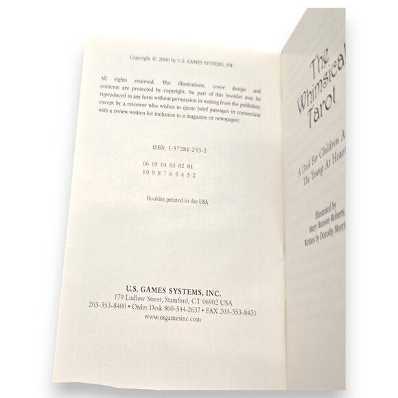 Whimsical Tarot Deck By US Games 78 Cards & Booklet Childrens Fairy Tales Theme - Picture 9 of 11